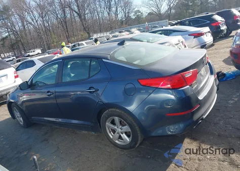 2015 Kia Optima Lx z USA, uszkodzony, nr VIN 5XXGM4A77FG440682